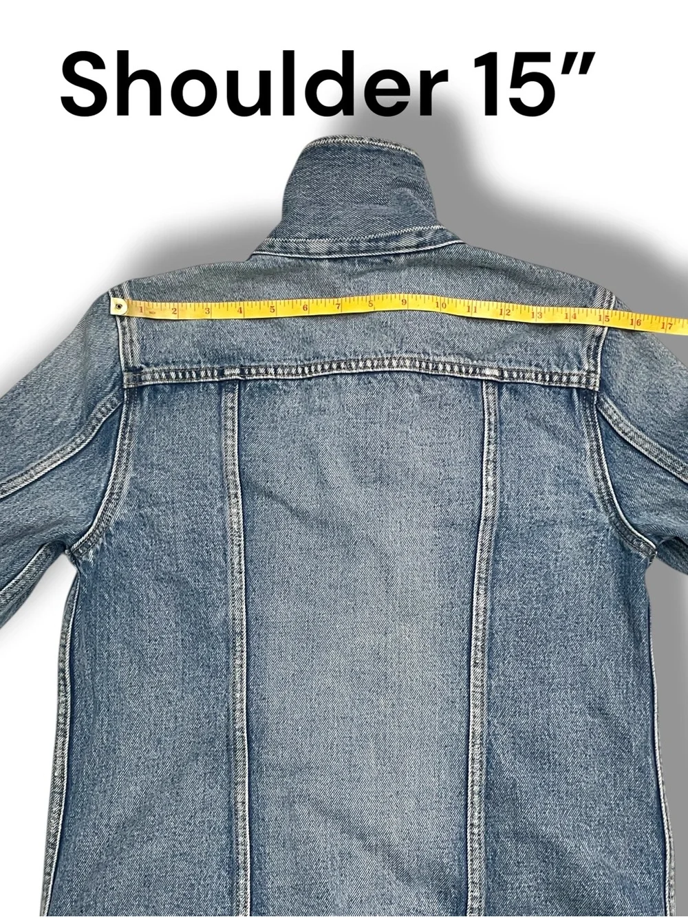 Levi's Premium Faded Boyfriend Desperado Sample Patchwork Denim Jacket Small